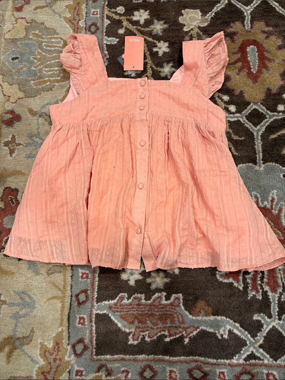 RARE: NWT Aiblee Button Up Top